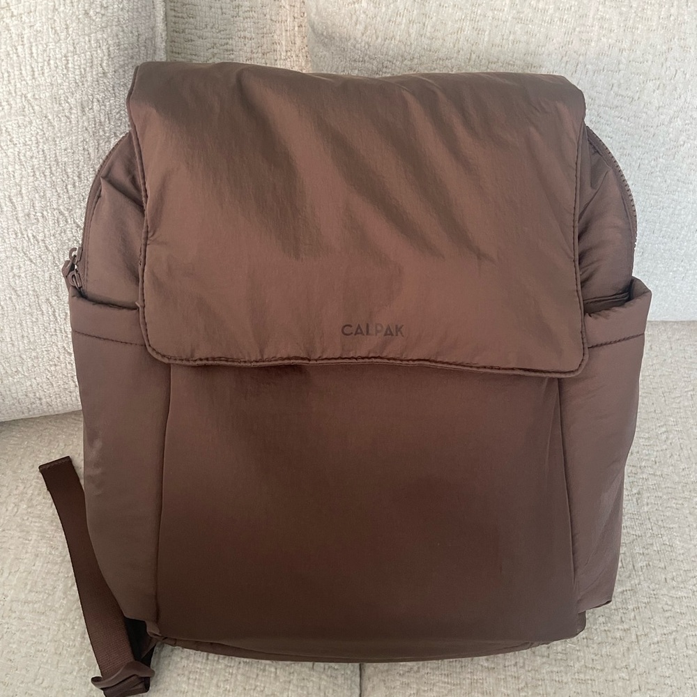 Calpak diaper bag with laptop sleeve